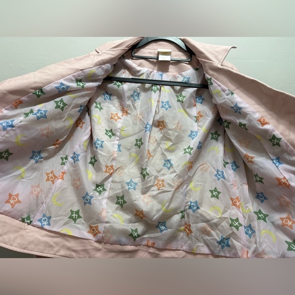 Sailor Moon In The Name Of The Moon Pink Girls Faux Leather Moto Hot Topic Exclu - Picture 4 of 6